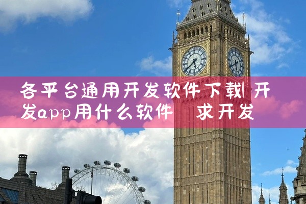 各平台通用开发软件下载